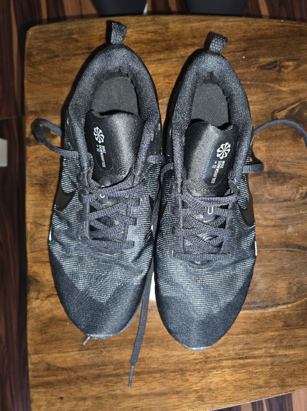 Women's Nike Downshifter 12 ("Black / Anthracite") 9.5